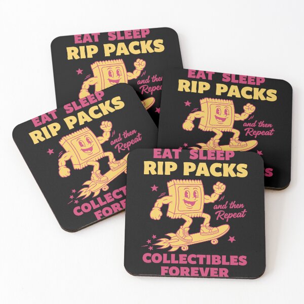 Item preview, Eat Sleep Rip Packs Repeat Collectibles Forever designed and sold by LuminOrb.