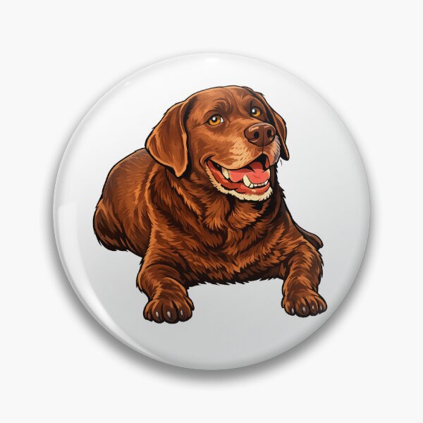 Item preview, Happy Chocolate Labrador designed and sold by CoolYule.