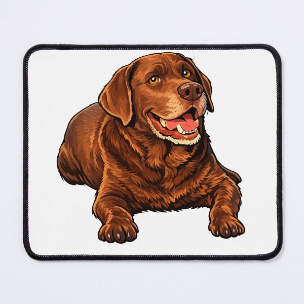 Item preview, Happy Chocolate Labrador designed and sold by CoolYule.