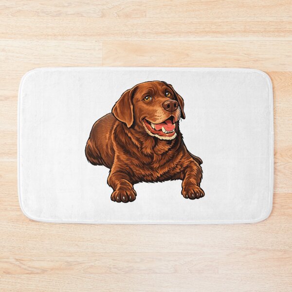 Item preview, Happy Chocolate Labrador designed and sold by CoolYule.