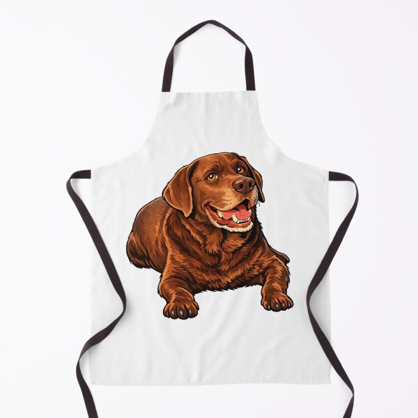 Item preview, Happy Chocolate Labrador designed and sold by CoolYule.
