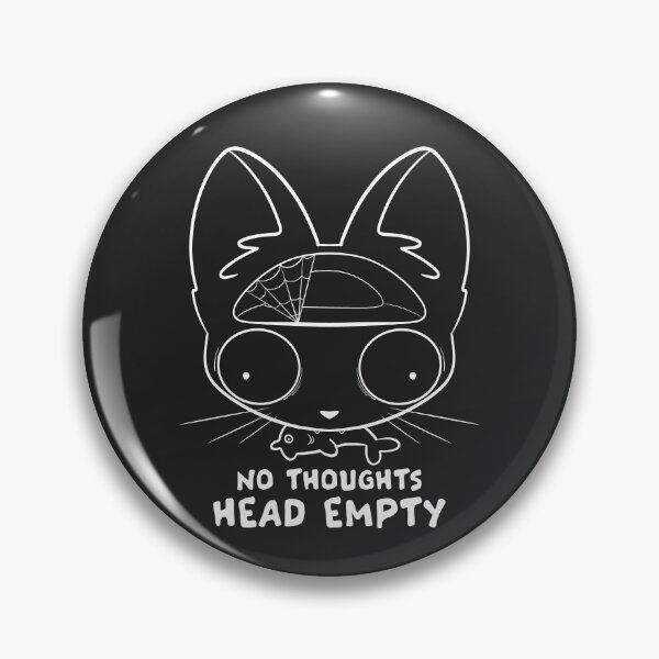 Item preview, Head Empty - White designed and sold by Danni Doodles.