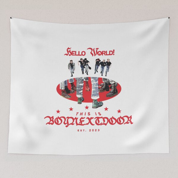 Item preview, Hello World, This Is BOYNEXTDOOR! designed and sold by NoGenreClub.