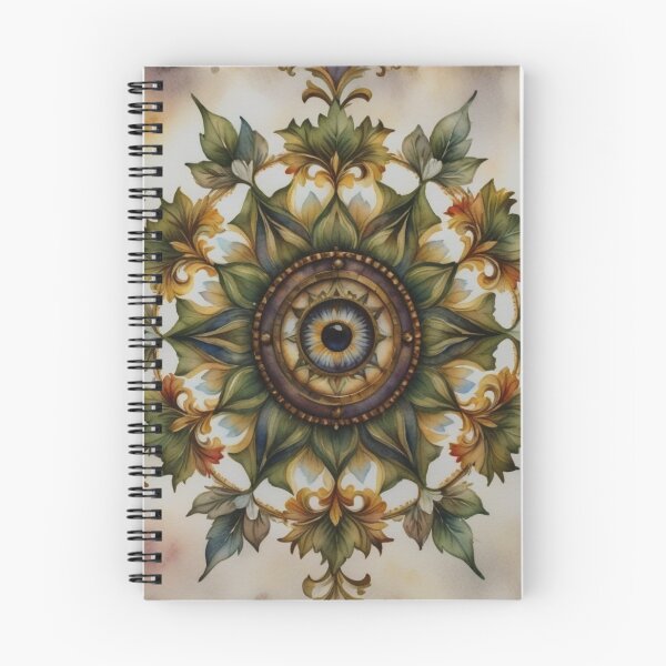 Item preview, Accidental Eye Mandala – Botanical Symmetry designed and sold by Colorshow-relax.