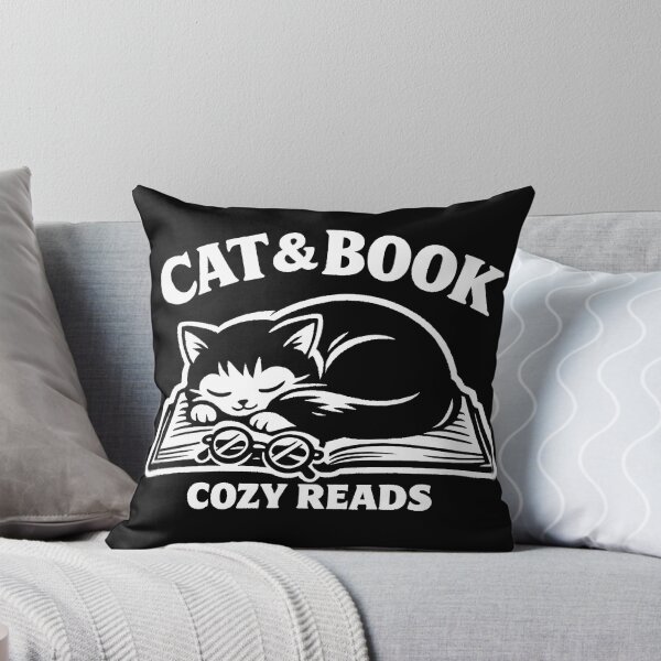 Item preview, Cozy Cat Reading Book Shirt – Cute Cat Lover Glasses Design designed and sold by WAUZ.