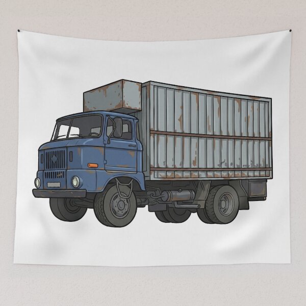 Item preview, Old Truck Ifa W50 designed and sold by ReganDesigns.