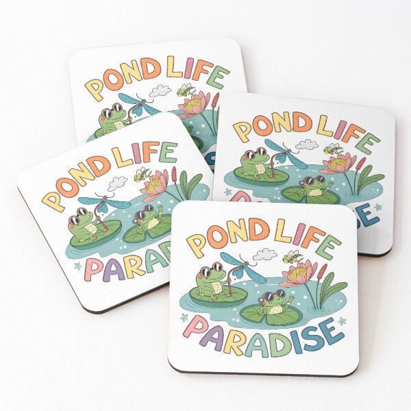 Item preview, Pond life paradise designed and sold by trendspatterns.