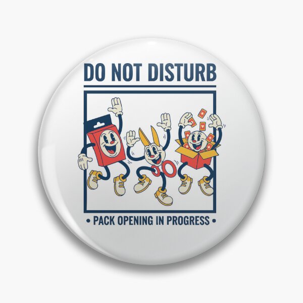 Item preview, Do Not Disturb Pack Opening In Progress trading designed and sold by LuminOrb.