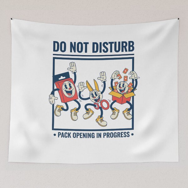 Item preview, Do Not Disturb Pack Opening In Progress trading designed and sold by LuminOrb.