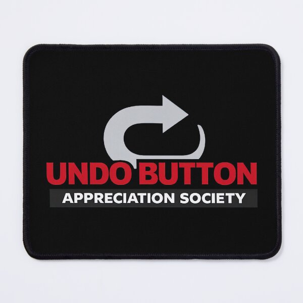 Item preview, Undo Button Appreciation Society Meme designed and sold by Retr0Tshirts.