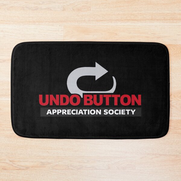 Item preview, Undo Button Appreciation Society Meme designed and sold by Retr0Tshirts.