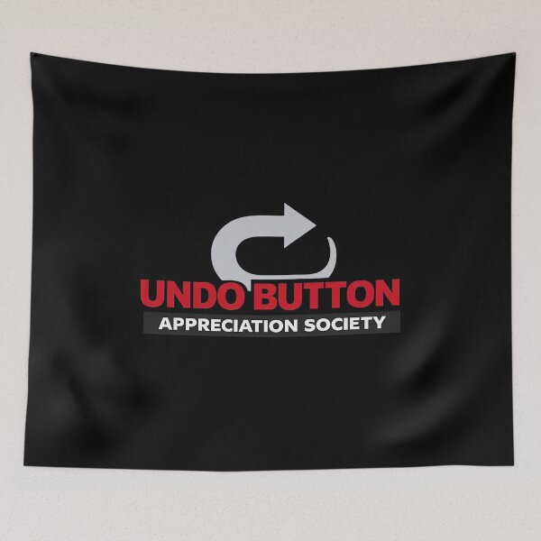 Item preview, Undo Button Appreciation Society Meme designed and sold by Retr0Tshirts.