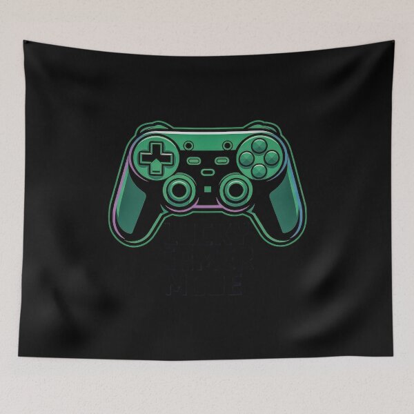 Item preview, Lucky Gamer Mode Neon Controller for Console Players designed and sold by DesignStitchery.