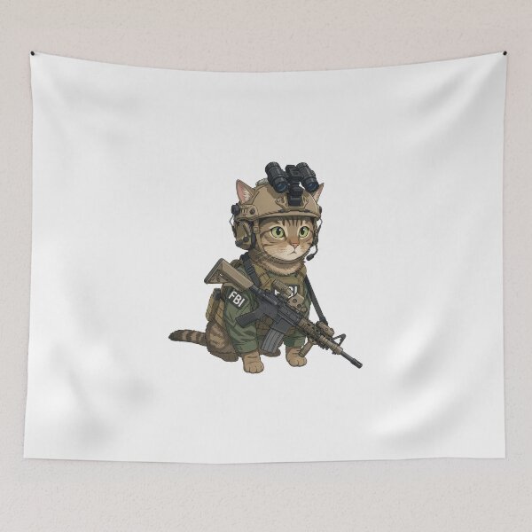 Item preview, FBI Cat designed and sold by RAWLIFEGRAPHIC.