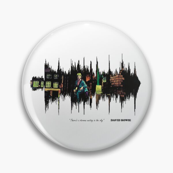 Item preview, David Bowie Starman Soundwave Art designed and sold by MunkiMagik.