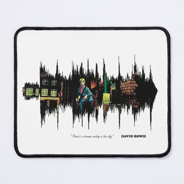 Item preview, David Bowie Starman Soundwave Art designed and sold by MunkiMagik.