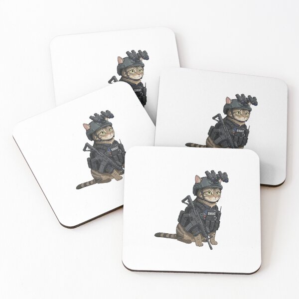 Item preview, SWAT Cat designed and sold by RAWLIFEGRAPHIC.
