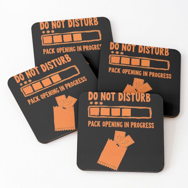 Item preview, Do Not Disturb Pack Opening In Progress Trading designed and sold by LuminOrb.