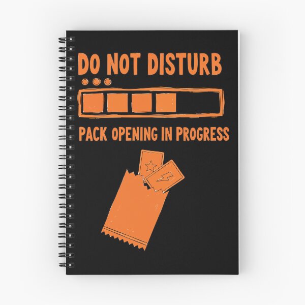 Item preview, Do Not Disturb Pack Opening In Progress Trading designed and sold by LuminOrb.