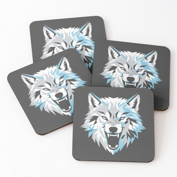 Item preview, Howling White Wolf Spirit Animal designed and sold by KeremYurtseven.