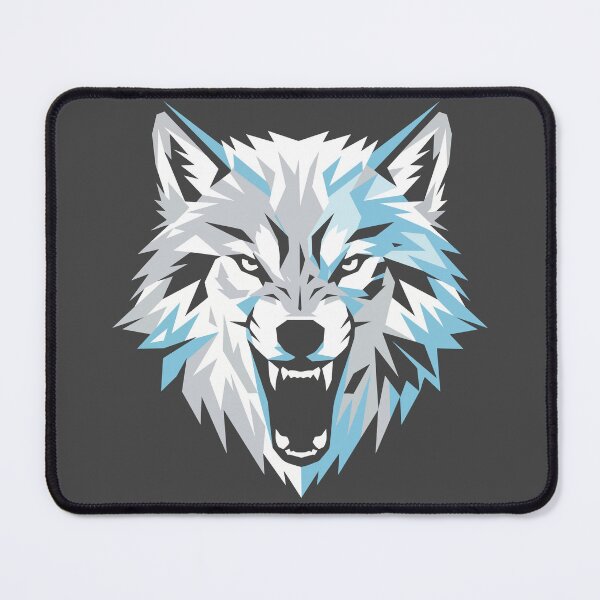 Item preview, Howling White Wolf Spirit Animal designed and sold by KeremYurtseven.