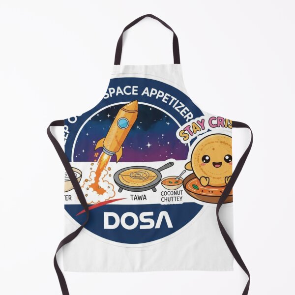 Item preview, Cute Dosa Space Adventure Stay Crispy Design designed and sold by RickyStick.