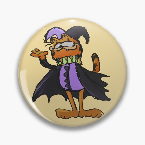 Item preview, Jevil Garfield designed and sold by ecto-egg.