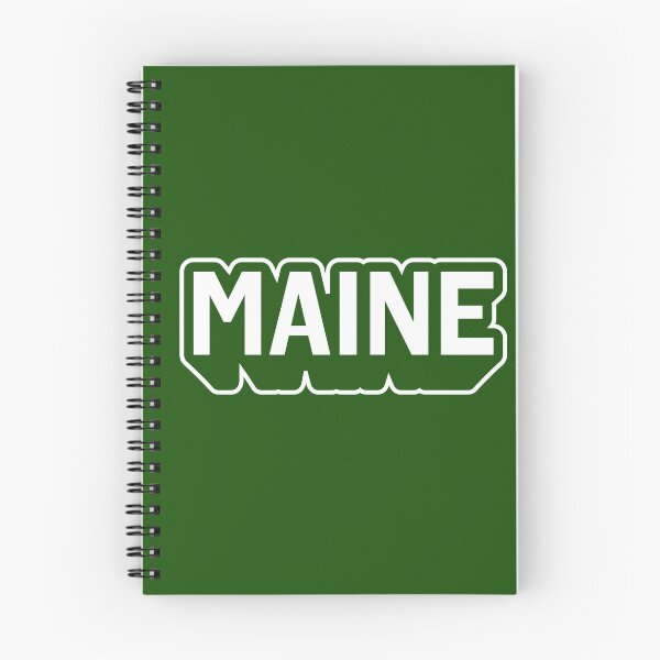 Item preview, Maine Retro Varsity - Hometown Pride & Streetwear Block Typography designed and sold by MZS Studio.