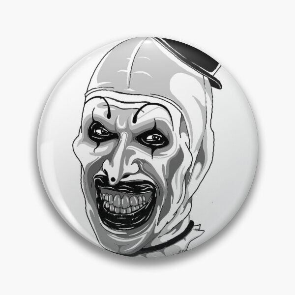 Item preview, Art The Clown, Terrifier Portrait Design  designed and sold by Cowgirl Ink Tattoo.