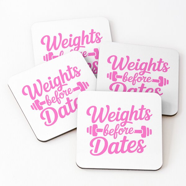 Item preview, Weights Before Dates! Pink Gym Girl designed and sold by PMCreative.