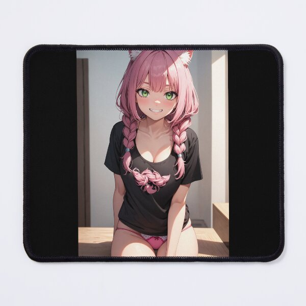 Item preview, Sugasaki Yumirime - Cute Pink Hair Nekomimi Anime Girl Aesthetic designed and sold by iloveanimechibi.