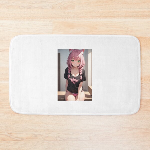 Item preview, Sugasaki Yumirime - Cute Pink Hair Nekomimi Anime Girl Aesthetic designed and sold by iloveanimechibi.
