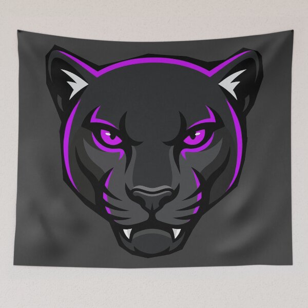 Item preview, Stealthy Black Panther Puma Mascot designed and sold by KeremYurtseven.