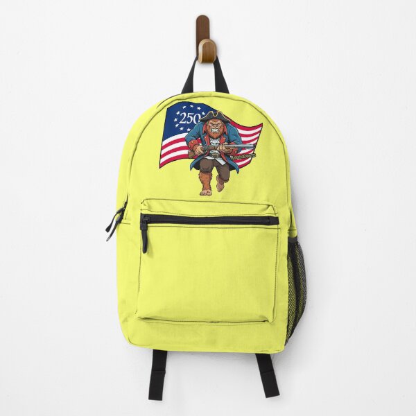 Item preview, Bigfoot charging with the 250 Betsey Ross flag designed and sold by AdirondacKuriosities.