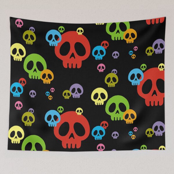 Item preview, Multicolored skulls designed and sold by Lagueny.