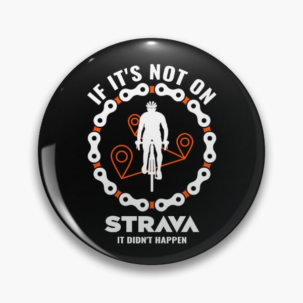 Item preview, If Its Not On Strava It Never Happened Funny Cycling  designed and sold by BMLprint ⭐⭐⭐⭐⭐.