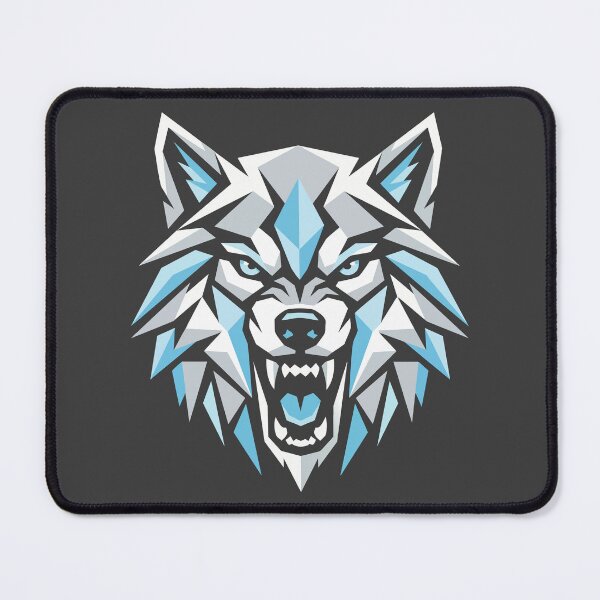 Item preview, Fierce White Wolf Head Graphic designed and sold by KeremYurtseven.