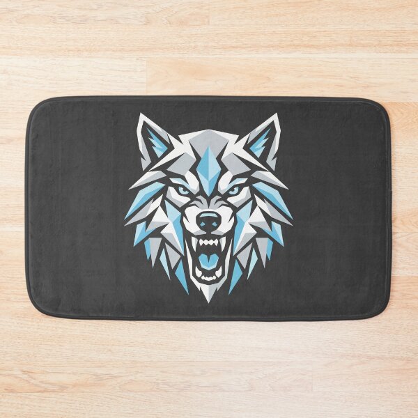 Item preview, Fierce White Wolf Head Graphic designed and sold by KeremYurtseven.