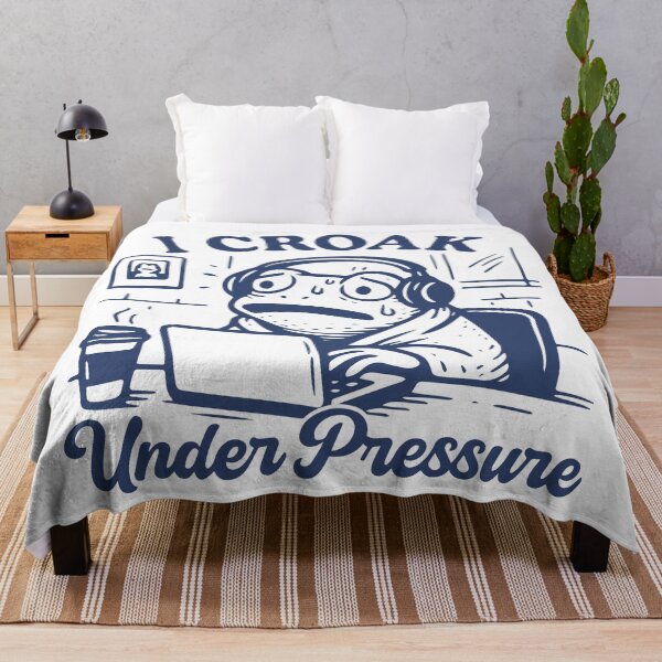Item preview, I croak under pressure working frog designed and sold by BrownHorse90s.