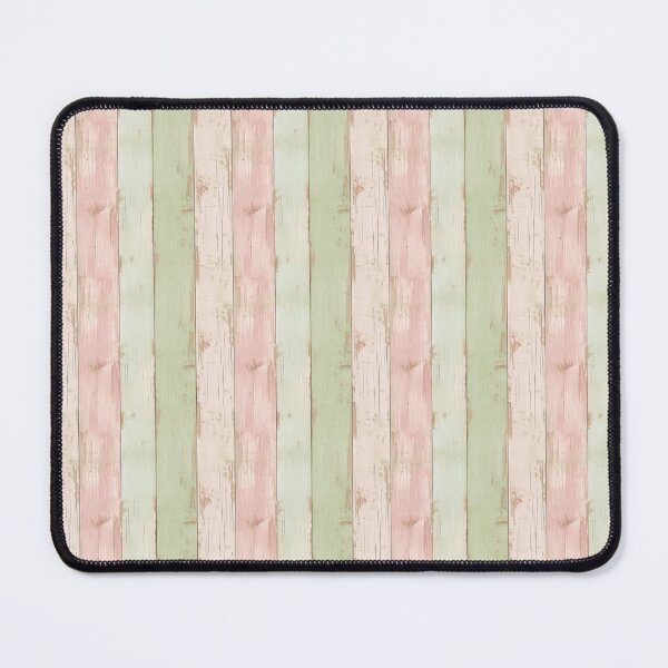 Item preview, Green and Pink Shabby Chic Striped Cottagecore Pattern  designed and sold by LouieVanille.