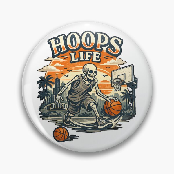 Item preview, Hoops Till I Die designed and sold by HubiUrbanStudio.