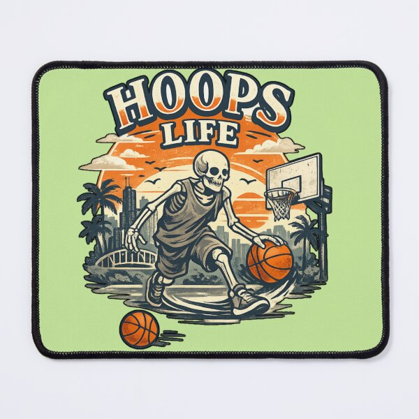 Item preview, Hoops Till I Die designed and sold by HubiUrbanStudio.