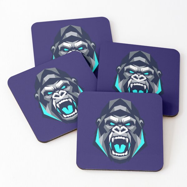 Item preview, Angry Silverback Gorilla Roaring designed and sold by KeremYurtseven.