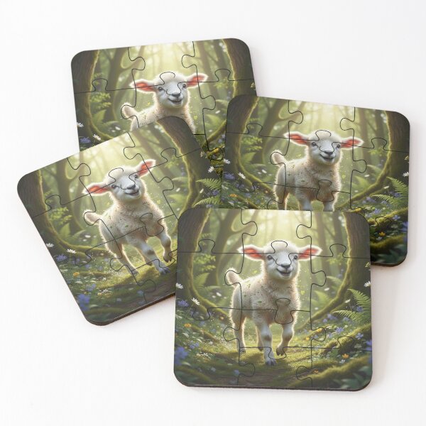 Item preview, Happiness of little lamb designed and sold by prashant art factory ✅️.