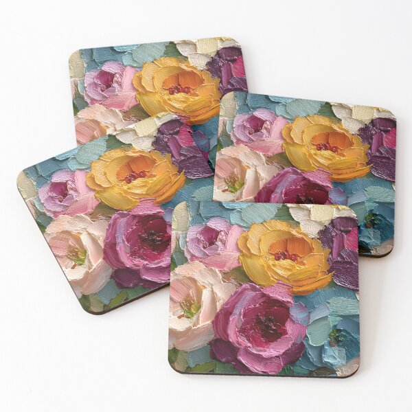 Item preview, Crimson Bloom Energy – Abstract Roses designed and sold by daila70.