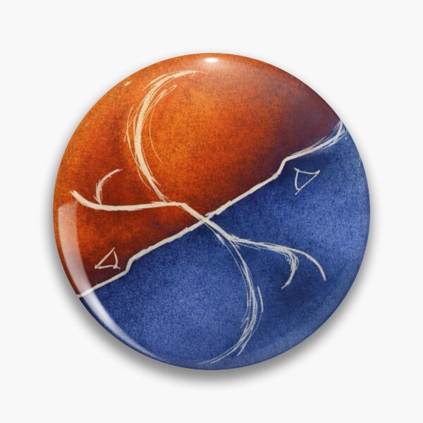 Item preview, Cattle Dog Yin Yang designed and sold by Golden Thistle Studio.