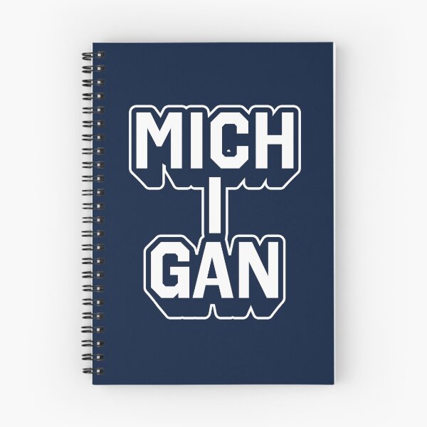 Item preview, Michigan Retro Varsity - Hometown Pride & Streetwear Block Typography designed and sold by MZS Studio.