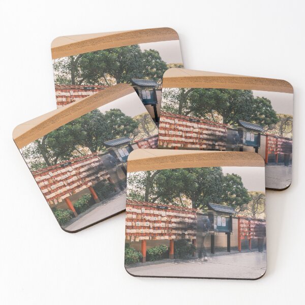 Item preview, Visitors Hanging Ema at Bentendo Temple, Ueno Park, Tokyo designed and sold by Pix4Japan.