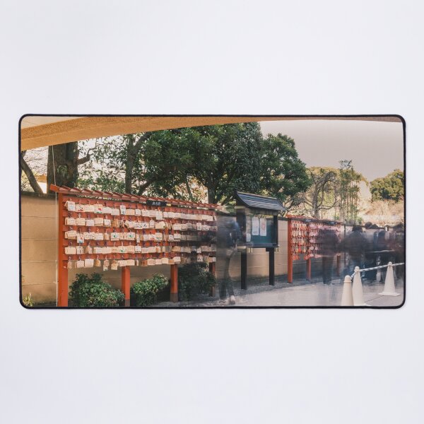 Item preview, Visitors Hanging Ema at Bentendo Temple, Ueno Park, Tokyo designed and sold by Pix4Japan.