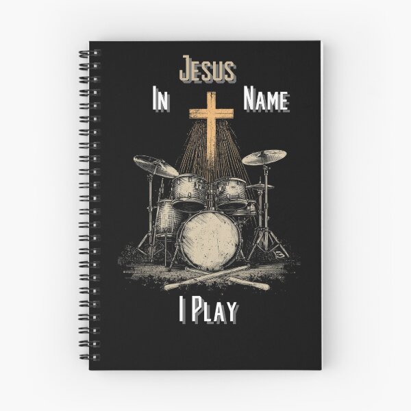 Item preview, Drum Ministry In Jesus Name I Play Worship Shirt designed and sold by ChrisPrints.